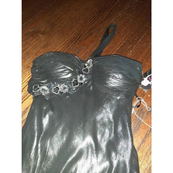 New Jr Size 3 Blondie Nights Sleeveless One Shoulder Formal SemiFormal Dress NWT - Picture 9 of 10